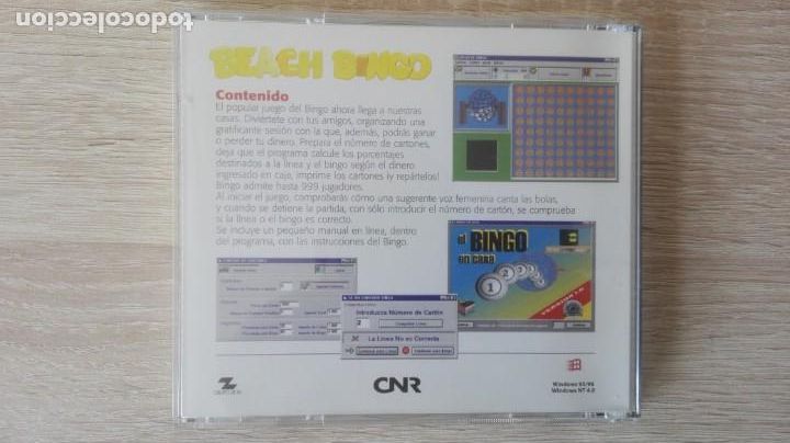 Videojuegos y consolas: BEACH BINGO - PC CD ROM - CNR - A&Ntilde;O 1999. - Foto 2