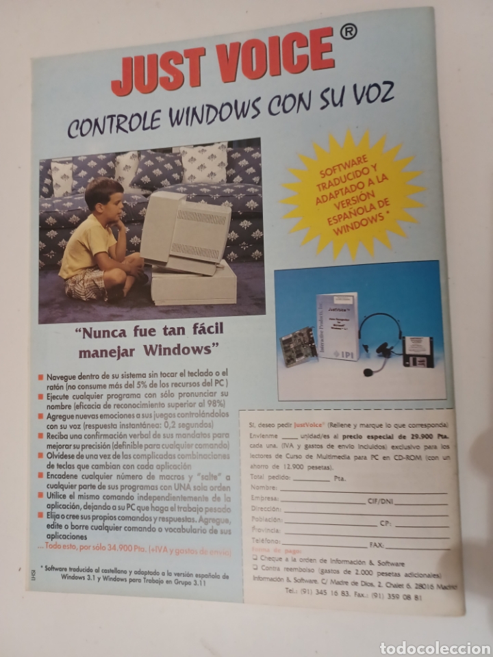 Videojuegos y consolas: Fasciculo N&deg; 27 Curso inform&aacute;tica PC Multimedia + CD Rom Macromedia Director Easa - Foto 5