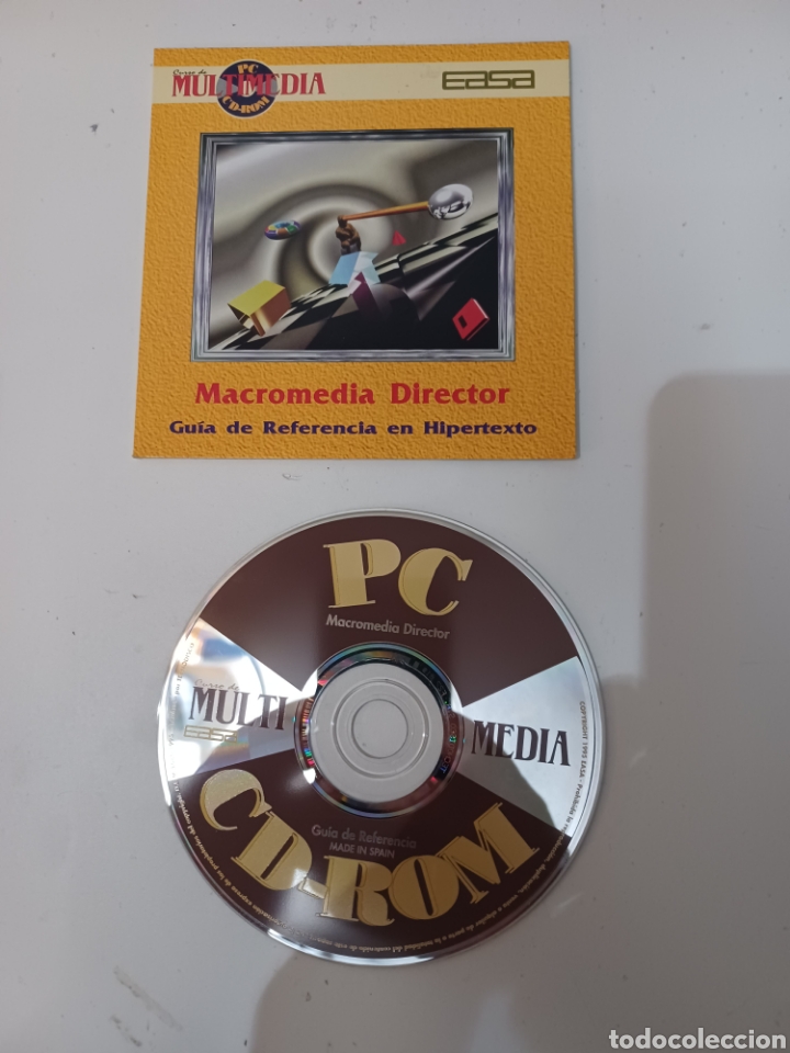 Videojuegos y consolas: Fasciculo N&deg; 27 Curso inform&aacute;tica PC Multimedia + CD Rom Macromedia Director Easa - Foto 6