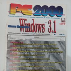 Videogiochi e Consoli: REVISTA DE INFORMÁTICA PC 2000 N° 2 MONOGRAFICO WINDOWS 3.1 AÑO 1992 INFODISC. Lote 318153618