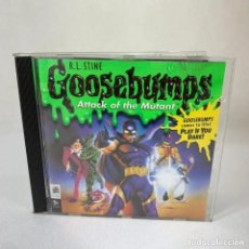 Videojuegos y Consolas: VIDEOJUEGO PC CD ROM - GOOSEBUMPS ATTACK OF THE MUTANT + CAJA + INSTRUCCIONES. Lote 319036288