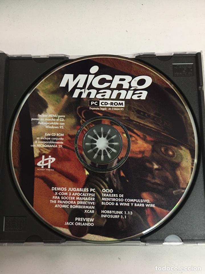 Videojuegos y consolas: JUEGO PC CD DEMOS MICRO MANIA - Foto 1