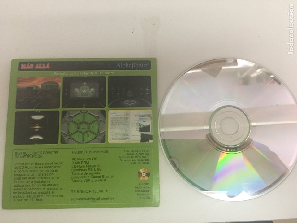 Videojuegos y consolas: Expediente OVNI CD M&Aacute;S ALL&Aacute; - Foto 2