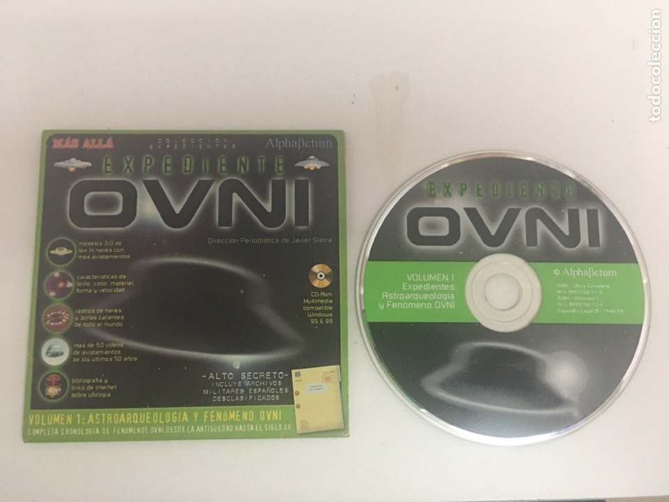 Videojuegos y consolas: Expediente OVNI CD M&Aacute;S ALL&Aacute; - Foto 1