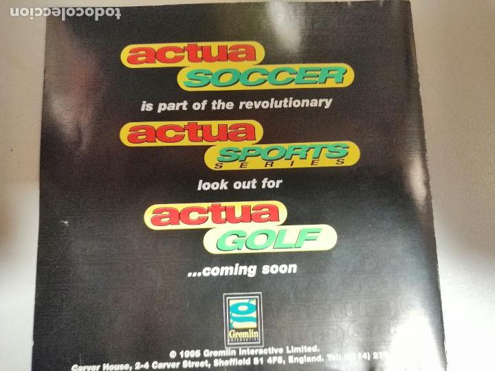 Videojuegos y consolas: ACTUA- Soccer. CD-ROM Juego PC - Foto 4