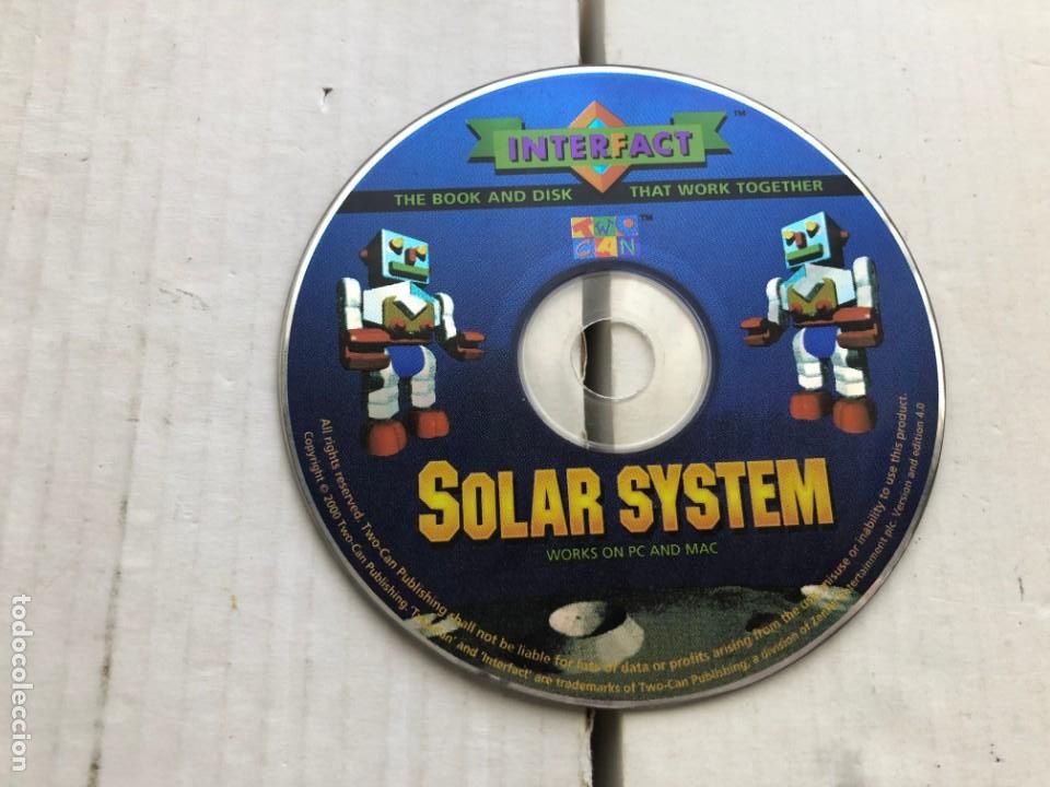 Videojuegos y consolas: SOLAR SYSTEM INTERFACT BOOK AND DISK WORK TOGETHER PC CD MAC kreaten - Foto 1