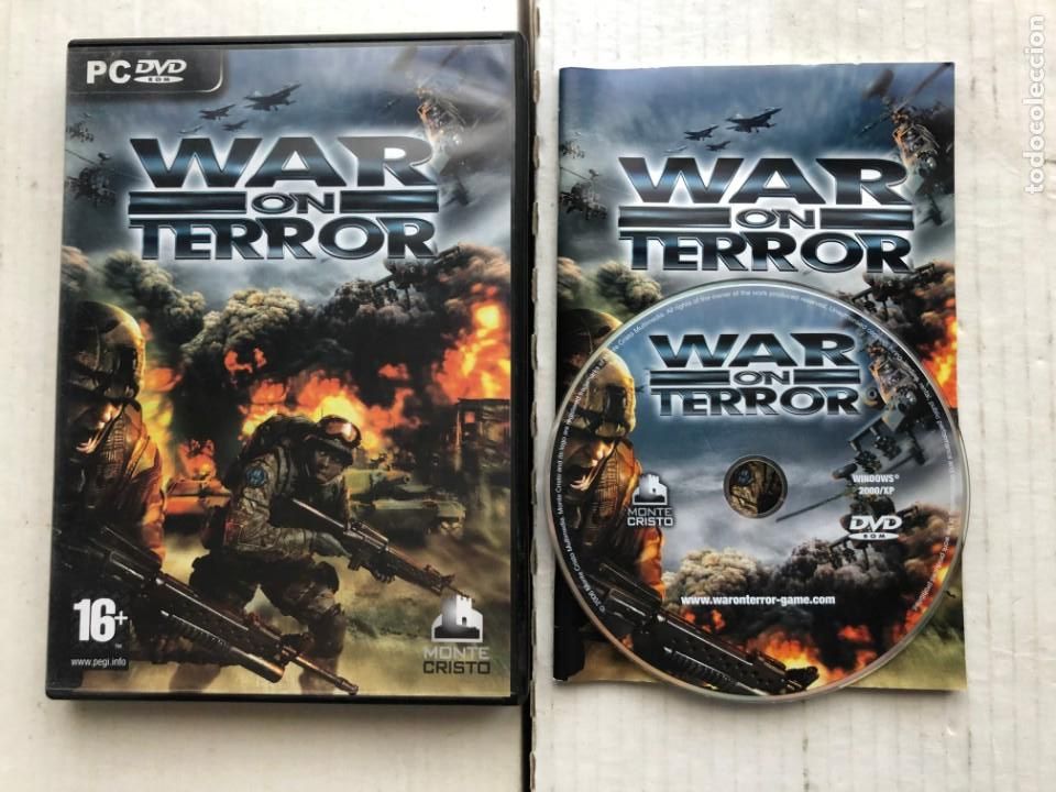 Videojuegos y consolas: WAR ON TERROR PC DVD ROM KREATEN - Foto 1