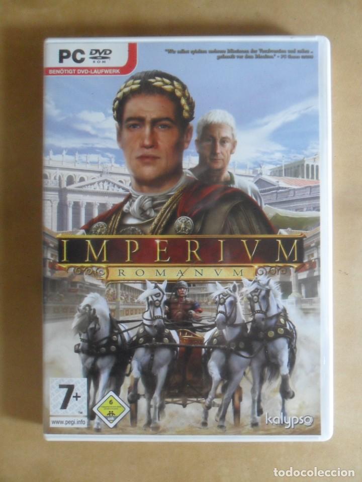 Videojuegos y consolas: PC DVD ROM - IMPERIUM ROMANUM * EN ALEMAN - Foto 1
