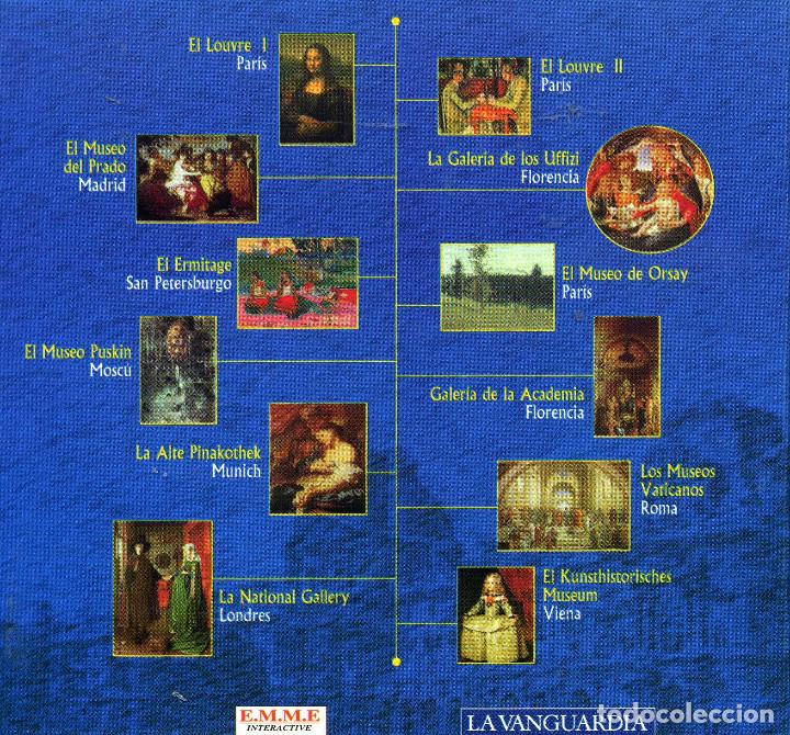 Videojuegos y consolas: LOS GRANDES MUSEOS DE EUROPA (14CD-ROM) - Foto 2