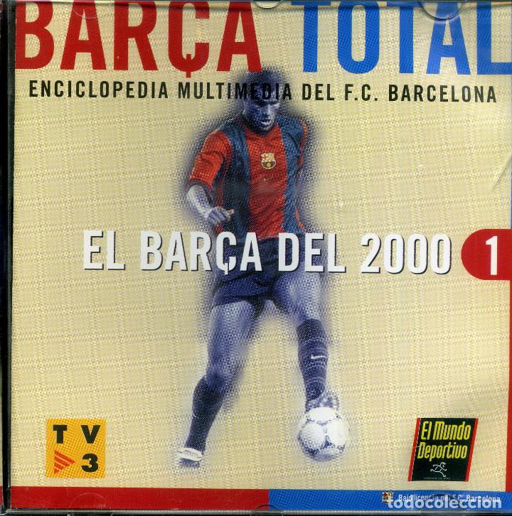 Videojuegos y consolas: FC BARCELOBA - BAR&Ccedil;A TOTAL (10CD-ROM) - Foto 1