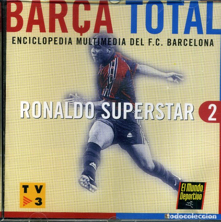 Videojuegos y consolas: FC BARCELOBA - BAR&Ccedil;A TOTAL (10CD-ROM) - Foto 2