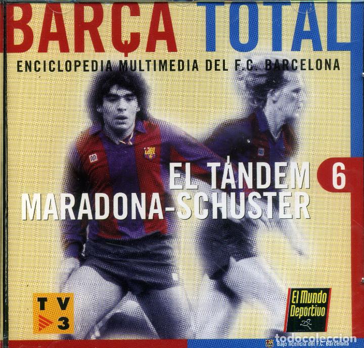 Videojuegos y consolas: FC BARCELOBA - BAR&Ccedil;A TOTAL (10CD-ROM) - Foto 6