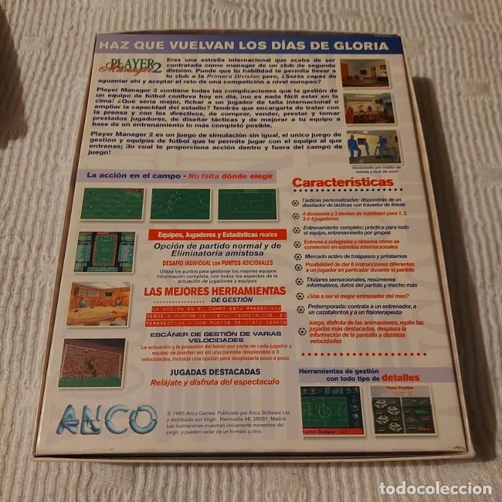 Videojuegos y consolas: PC CD-ROM PLAYER MANAGER 2 CAJA CARTON NUEVO - Foto 2