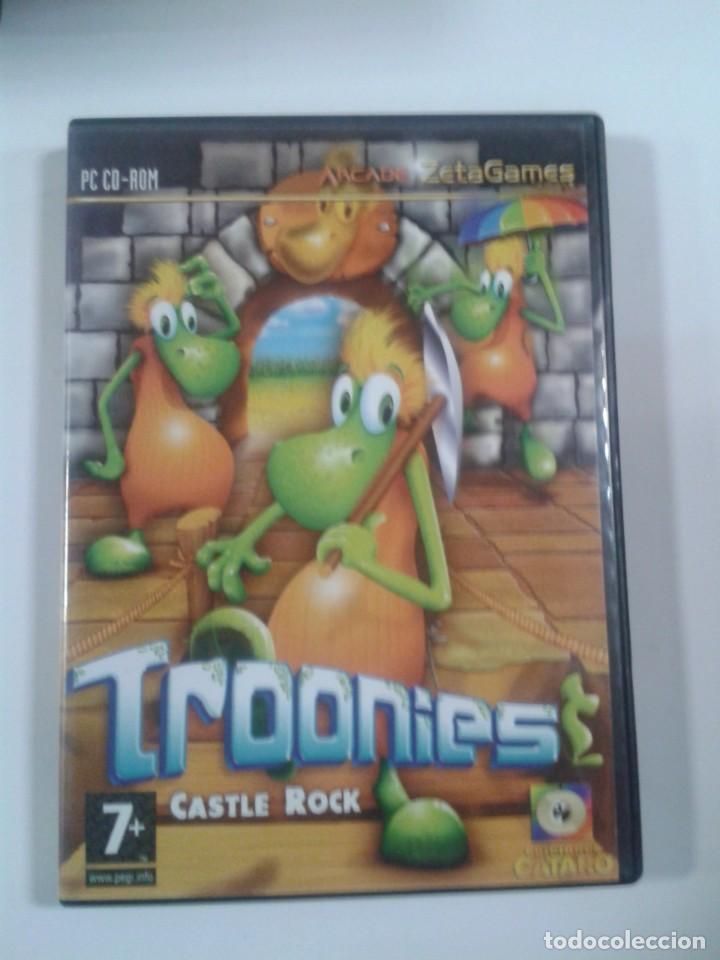 Videojuegos y consolas: TROONIES. Castle Rock. PC. - Foto 1