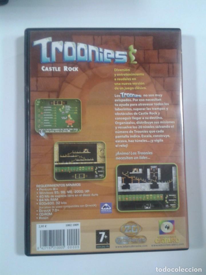 Videojuegos y consolas: TROONIES. Castle Rock. PC. - Foto 2