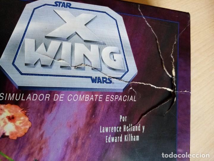 Videojuegos y consolas: Star Wars wing simulator dde combate espacial pic box diskettes 3 1/2 - Foto 2