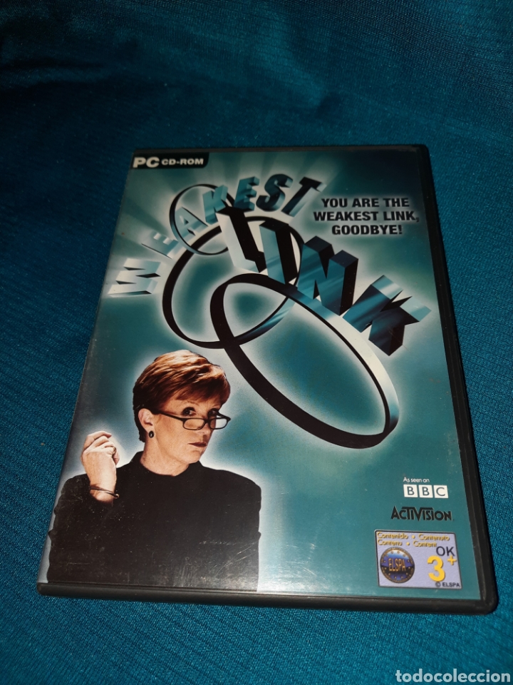 Videojuegos y consolas: CD-ROM PC WEAKEST LINK, ACTIVISION - Foto 1