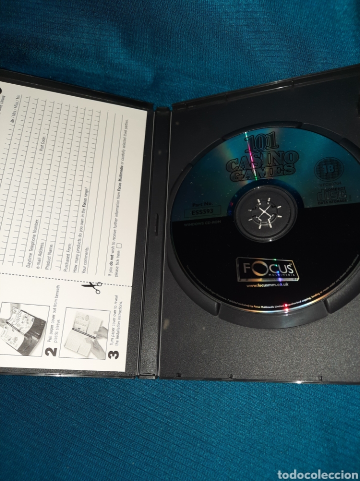 Videojuegos y consolas: CD-ROM 101 CASINO GAMES - Foto 3