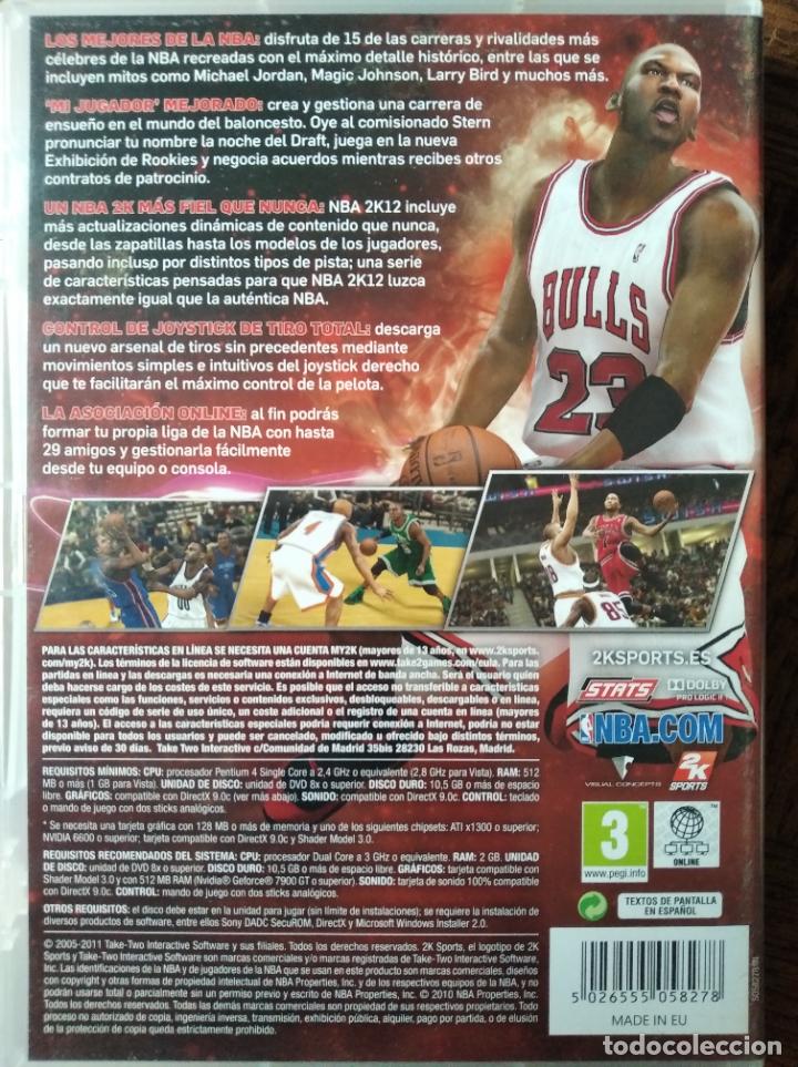Videojuegos y consolas: NBA 2K12 - DVD ROM - PAL ESPA&Ntilde;A - - Foto 3