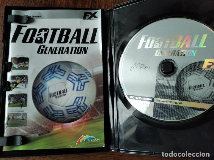 Videojuegos y consolas: FOOTBALL GENERATION - CD ROM - PAL ESPA&Ntilde;A - - Foto 2