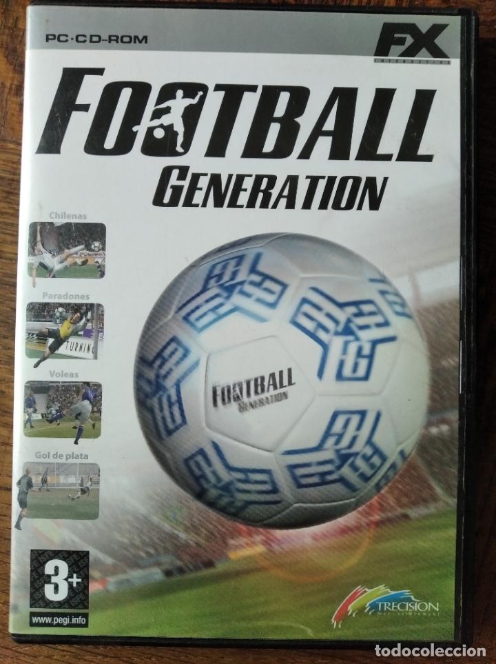 Videojuegos y consolas: FOOTBALL GENERATION - CD ROM - PAL ESPA&Ntilde;A - - Foto 1