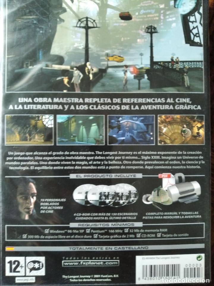 Videojuegos y consolas: THE LONGEST JOURNEY - CD ROM - PAL ESPA&Ntilde;A - - Foto 3