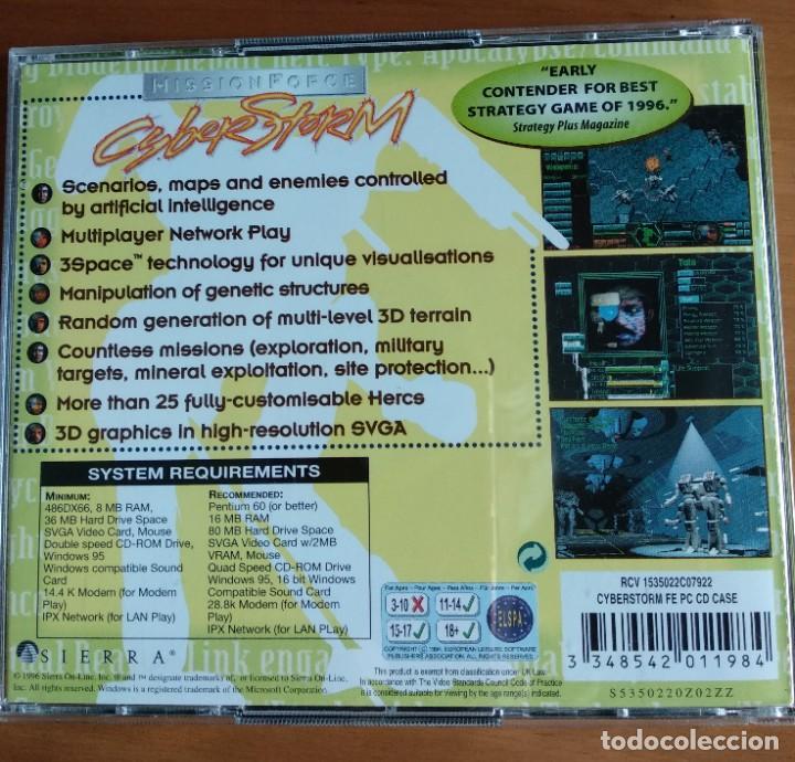 Videojuegos y consolas: CYBER STORM de SIERRA - Foto 2