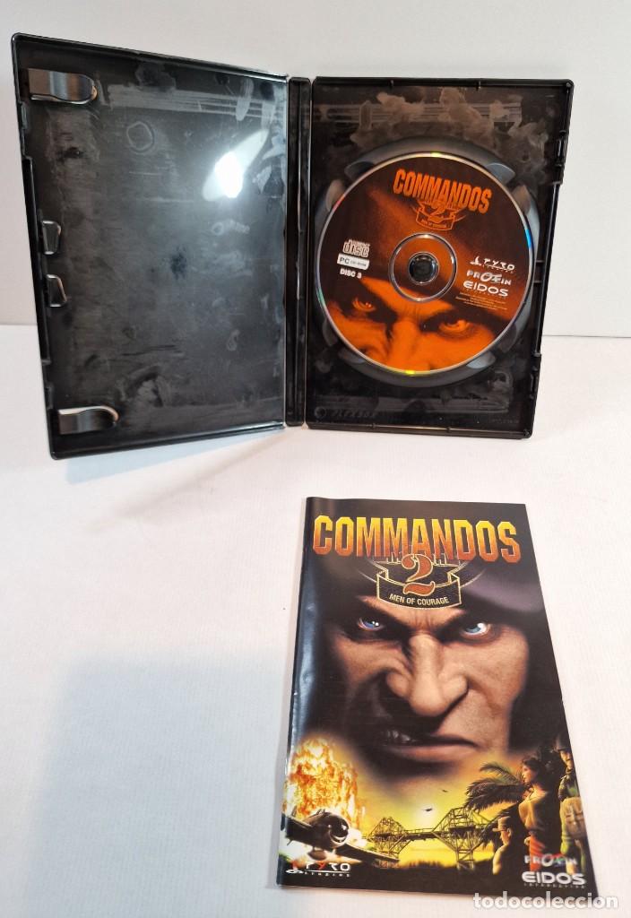 Videojuegos y consolas: COMMANDOS 2: MEN OF COURAGE / PRIMERA EDICI&Oacute;N 2001 / PC CD-ROM - Foto 4