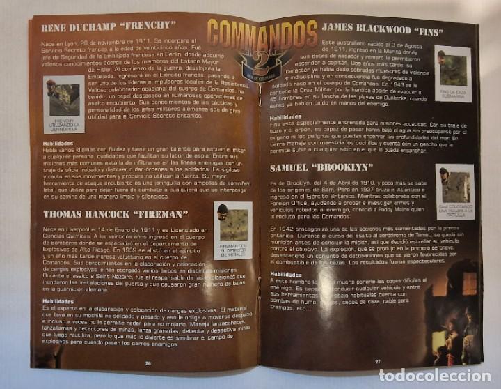 Videojuegos y consolas: COMMANDOS 2: MEN OF COURAGE / PRIMERA EDICI&Oacute;N 2001 / PC CD-ROM - Foto 6