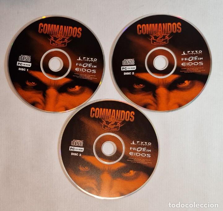 Videojuegos y consolas: COMMANDOS 2: MEN OF COURAGE / PRIMERA EDICI&Oacute;N 2001 / PC CD-ROM - Foto 7
