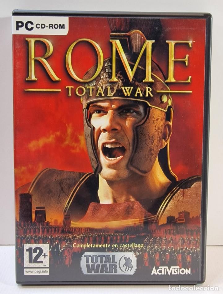 Videojuegos y consolas: ROME TOTAL WAR / PRIMERA EDICI&Oacute;N 2004 / PC CD-ROM - Foto 1