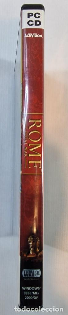 Videojuegos y consolas: ROME TOTAL WAR / PRIMERA EDICI&Oacute;N 2004 / PC CD-ROM - Foto 3