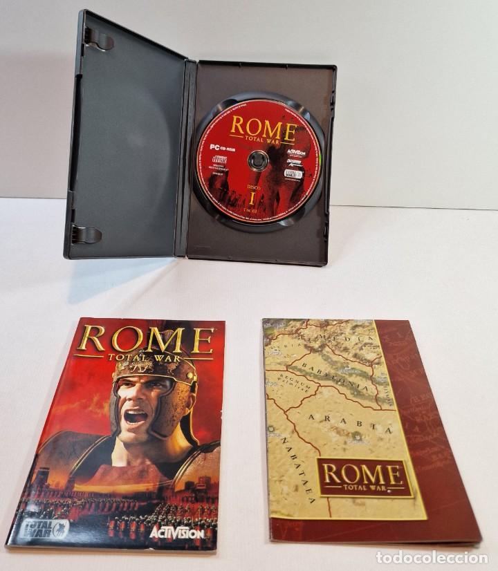 Videojuegos y consolas: ROME TOTAL WAR / PRIMERA EDICI&Oacute;N 2004 / PC CD-ROM - Foto 4