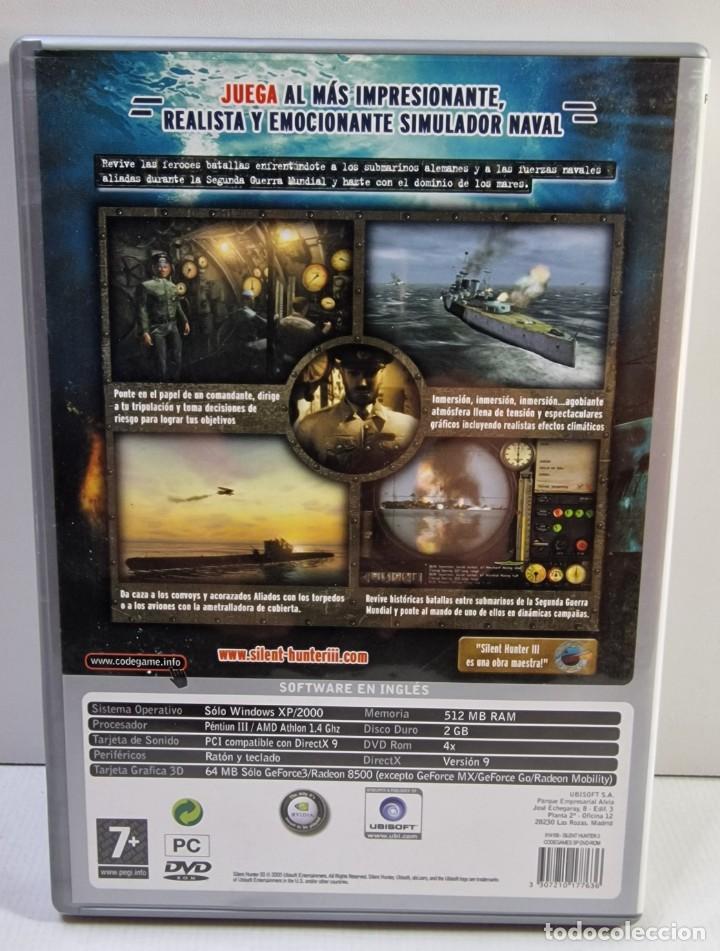Videojuegos y consolas: SILENT HUNTER 3 / PRIMERA EDICI&Oacute;N 2005 / PC DVD - Foto 2