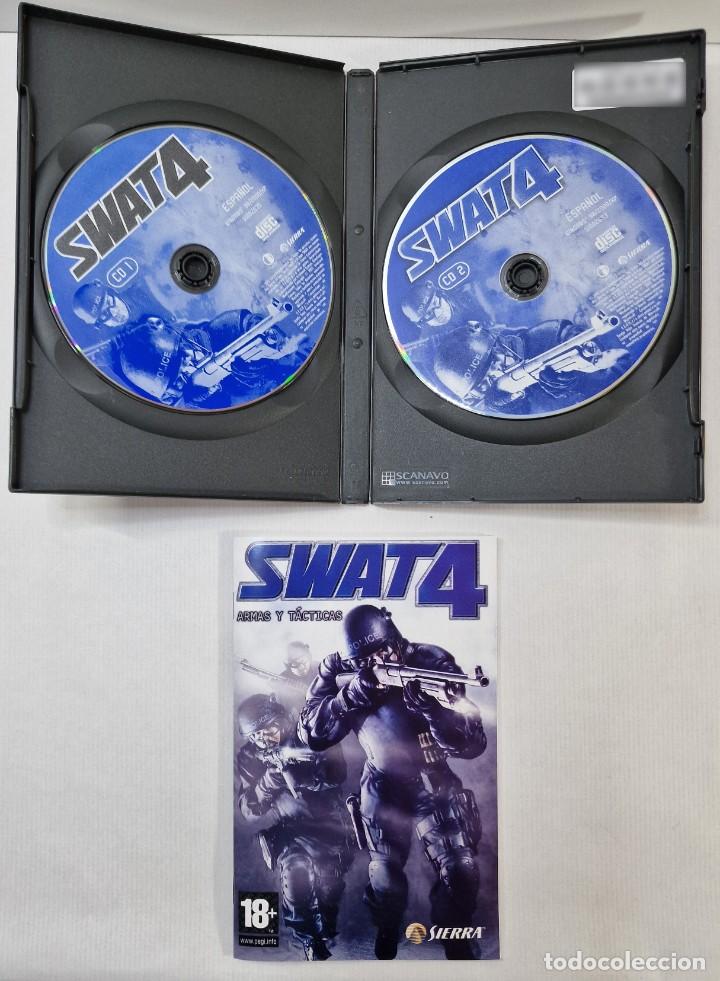 Videojuegos y consolas: SWAT 4 / PRIMERA EDICI&Oacute;N 2005 / PC CD-ROM - Foto 4