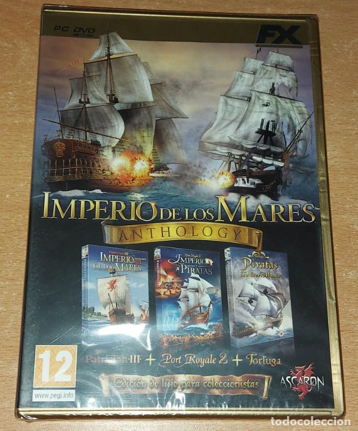 Videojuegos y consolas: JUEGO PC DVD ROM IMPERIO DE LOS MARES ANTHOLOGY Espa&ntilde;a PRECINTADO - Foto 1