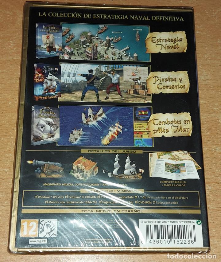 Videojuegos y consolas: JUEGO PC DVD ROM IMPERIO DE LOS MARES ANTHOLOGY Espa&ntilde;a PRECINTADO - Foto 3