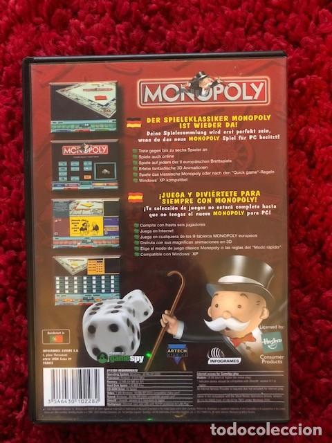 Videojuegos y consolas: MONOPOLY NEW EDITION DE INFOGRAMES PC CD MAC Espana Completo en Caja - Foto 3