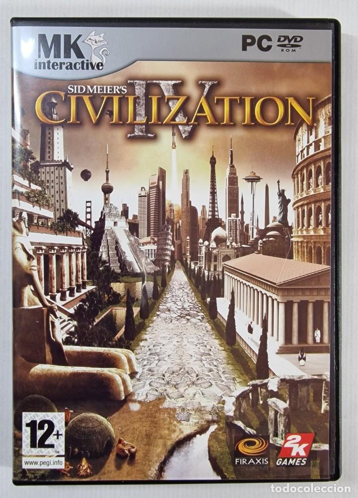 Videojuegos y consolas: CIVILIZATION IV - 4 + BEYOND THE SWORD + COLONIZATION / 2005-2008 / PC DVD - Foto 2