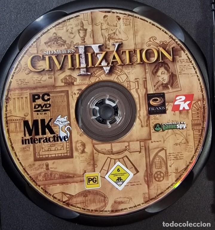 Videojuegos y consolas: CIVILIZATION IV - 4 + BEYOND THE SWORD + COLONIZATION / 2005-2008 / PC DVD - Foto 4