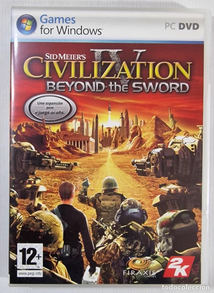 Videojuegos y consolas: CIVILIZATION IV - 4 + BEYOND THE SWORD + COLONIZATION / 2005-2008 / PC DVD - Foto 6