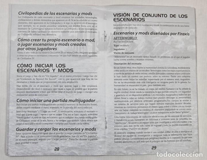 Videojuegos y consolas: CIVILIZATION IV - 4 + BEYOND THE SWORD + COLONIZATION / 2005-2008 / PC DVD - Foto 9