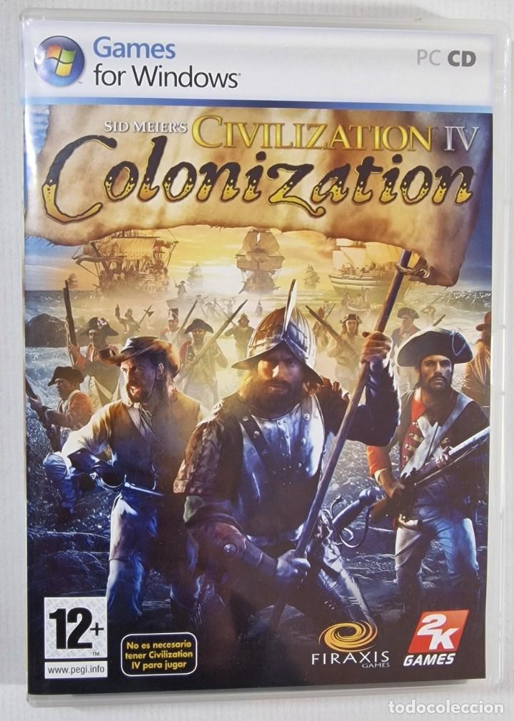 Videojuegos y consolas: CIVILIZATION IV - 4 + BEYOND THE SWORD + COLONIZATION / 2005-2008 / PC DVD - Foto 12