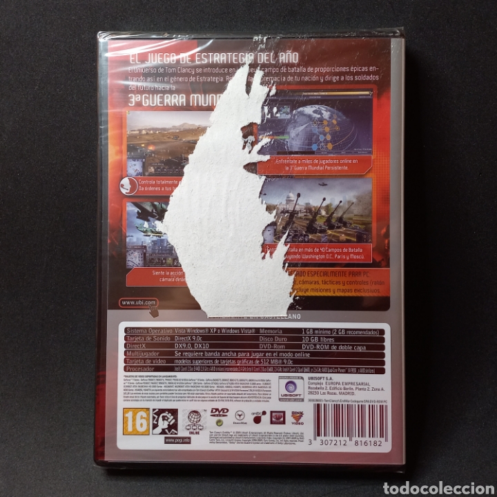 Videojuegos y consolas: TOM CLANCY`S ENDWAR - nuevo a estrenar - precintado - CodeGame PC DVD ROM Ubisoft - Foto 3