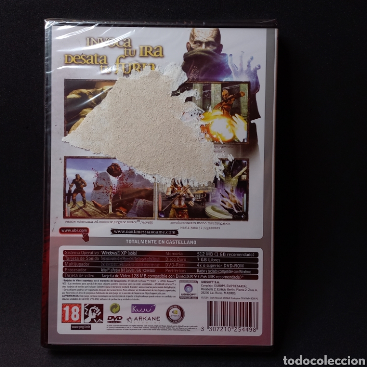 Videojuegos y consolas: DARK MESSIAH MIGHT AND MAGIC - nuevo a estrenar - precintado - CodeGame PC DVD ROM Ubisoft - Foto 3