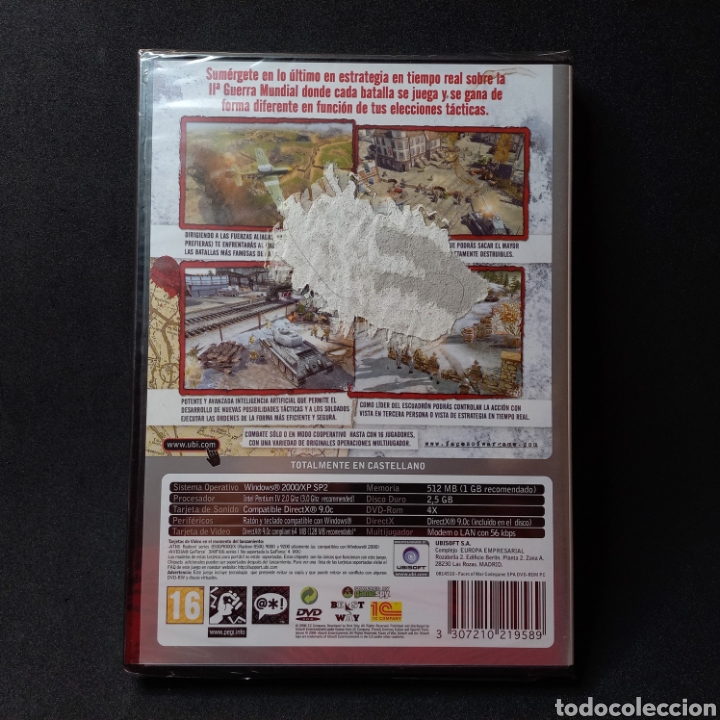 Videojuegos y consolas: FACES OF WAR - nuevo a estrenar - precintado - CodeGame PC DVD ROM Ubisoft - Foto 3