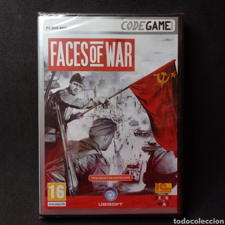 Videojuegos y consolas: FACES OF WAR - nuevo a estrenar - precintado - CodeGame PC DVD ROM Ubisoft - Foto 1