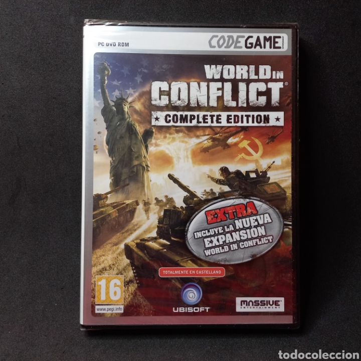 Videojuegos y consolas: WORLD IN CONFLICT COMPLETE EDITION - nuevo a estrenar - precintado - CodeGame PC DVD ROM Ubisoft - Foto 1