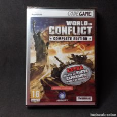 Videojuegos y Consolas: WORLD IN CONFLICT COMPLETE EDITION - NUEVO A ESTRENAR - PRECINTADO - CODEGAME PC DVD ROM UBISOFT. Lote 324822103