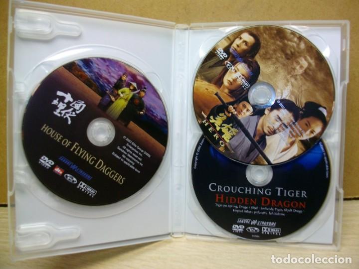 Videojuegos y consolas: ASIAN BOX 3 PELICULAS en DVD - Foto 2